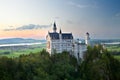 Castle neuschwanstein in germany Royalty Free Stock Photo