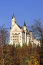 Castle of Neuschwanstein near Munich Royalty Free Stock Photo