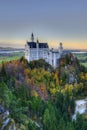 Castle of Neuschwanstein near Munich Royalty Free Stock Photo