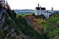 Castle of Neuschwanstein near Munich Royalty Free Stock Photo