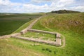 Castle Nick milecastle Royalty Free Stock Photo