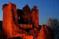 Castle at night