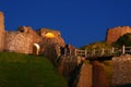 Castle at night