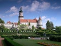 Castle Nove Mesto upon Metuje Royalty Free Stock Photo