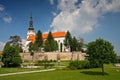 Castle in Nove mesto nad Vahom Royalty Free Stock Photo