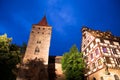 Castle in Nuremberg (NÃÂ¼rnberg), Germany. Royalty Free Stock Photo