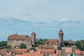 The castle of Nuremberg on a sunny day Royalty Free Stock Photo