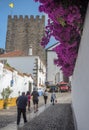 Castle of obidos medieval castle located in the civil parish of santa maria sao pedro e sobral da lagona