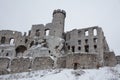 Castle in Ogrodzieniec Poland