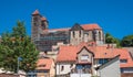 Castle in the old town of Quedlinburg Royalty Free Stock Photo