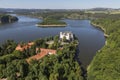 Castle Orlik under Orlik dam, Czech Republic