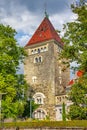 Castle of Ouchy in Lausanne, Swiss Royalty Free Stock Photo