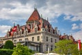 Castle of Ouchy in Lausanne, Swiss Royalty Free Stock Photo