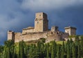 Castle overlooking Assisi, Italy