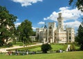 Castle (palace) at the Hluboka nad Vltavou.