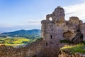 The castle of Palafolls, near the town of Blanes