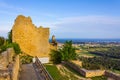 The castle of Palafolls, near the town of Blanes