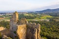 The castle of Palafolls, near the town of Blanes