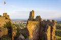 The castle of Palafolls, near the town of Blanes