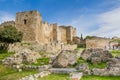 Castle of Patras on Peloponnese in Greece