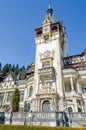 The Castle Peles, own by Regele Mihai (King Michael) of Romania, now works as museum. Sinaia. Romania Royalty Free Stock Photo