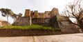 Castle of Piazza Armerina, Sicily. Italy Royalty Free Stock Photo