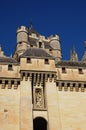 Castle of Pierrefonds Royalty Free Stock Photo