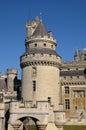 Castle of Pierrefonds Royalty Free Stock Photo