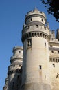 Castle of Pierrefonds Royalty Free Stock Photo