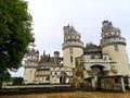 Castle Pierrefonds France front Royalty Free Stock Photo