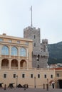 Castle of Prince of Monaco Royalty Free Stock Photo