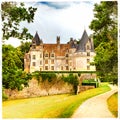 Castle Puyguilhem. France