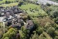 Castle Ratti Borghetto di Borbera Pemonte Italy Village aerial View Panorama