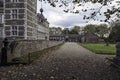 Eijsden Castle is located on the river Maas near Eijsden. The castle was built in 1636, the builder was Arnold de Lamargelle. Royalty Free Stock Photo