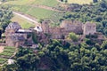 Castle Rheinfels in the Rhine Valley