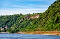 Castle Rheinfels, St. Goar, Rhine-Palatinate, Germany, Europe