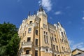 Castle of Richard Lionheart in Kiev, Ukraine Royalty Free Stock Photo