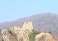 Castle Rocca di Nozza in Alps