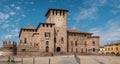 The castle - Rocca Sanvitale - of Fontanellato Royalty Free Stock Photo