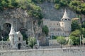 Castle in the rock Budapest Royalty Free Stock Photo