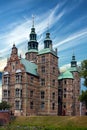 Castle Rosenborg building, Copenhagen, Denmark Royalty Free Stock Photo