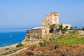 Castle of Roseto Capo Spulico. Calabria. Italy. Royalty Free Stock Photo
