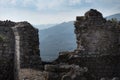 Castle ruin of Aguilar in the Aude in France