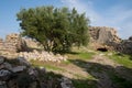 Castle ruin of Aguilar in the Aude in France