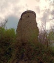 Castle ruin of castle Dhronecken in german region Hunsrueck, rhineland-palatinate Royalty Free Stock Photo