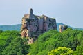 The castle ruin Fleckenstein in Alsace
