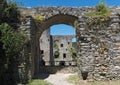 Castle ruin Konigstein im Taunus, interior view, Germany Royalty Free Stock Photo