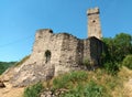 Castle ruin Philippsburg near Monreal in gernan region Eifel Royalty Free Stock Photo