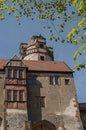 Castle ruin ronneburg in Germany