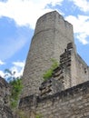 Castle Ruins Beaufort, Luxembourg Royalty Free Stock Photo